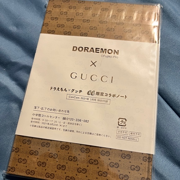 NWT GUCCI x Doraemon Collaboration Japan Limited Novelty Notebook - Picture 2 of 7